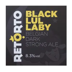 Pannello Retorto Black Lullaby 30x30