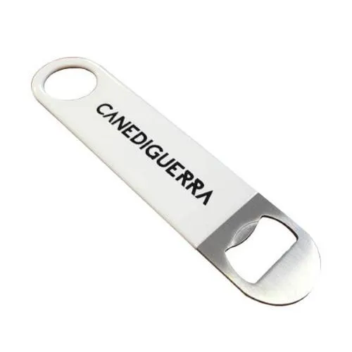 Apribottiglie Canediguerra in metallo BIANCO