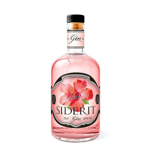 GIN Siderit Hibiscus Ultra Premium 43° 70 Cl.