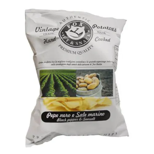Patatine Vintage Pepe nero & Sale marino (20x40gr)