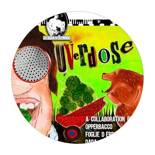 OpperBacco Overdose Fusto 24 Lt. (attacco baionetta)(collab. Dada, Foglie d'Erba)
