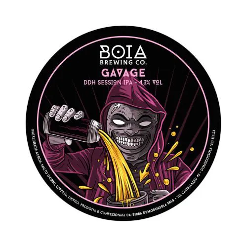 Boia Brewing Gavage Session IPA Fusto 24 Lt. (baionetta)