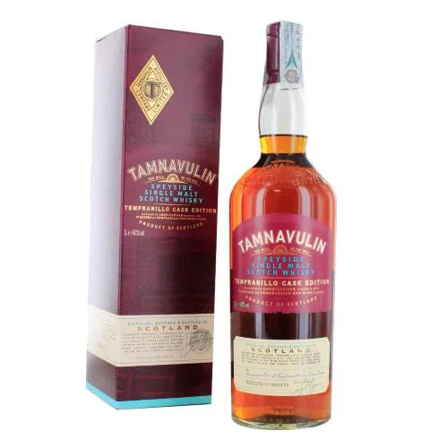 WHISKY Tamnavulin Tempranillo Cask 40° 100 Cl.
