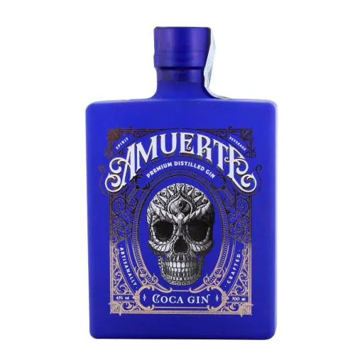 GIN Amuerte Coca Leaf Gin 43° 70 Cl.(Blue)