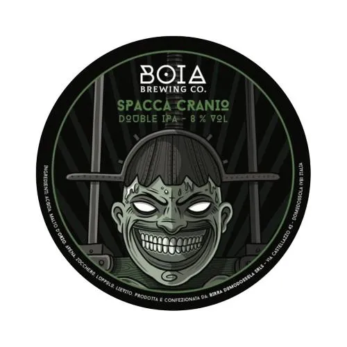 Boia Brewing Spacca Cranio Double IPA Fusto 24 Lt. (baionetta)