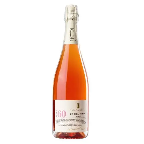 VINO Casa Caterina Extra Brut Cuvee 60 Rosè 75 Cl. (SPUMANTE)