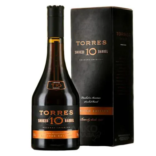 BRANDY Miguel Torres Reserva Imperial Smoked Barrel 10 Y.O. 70 Cl. (con astuccio)