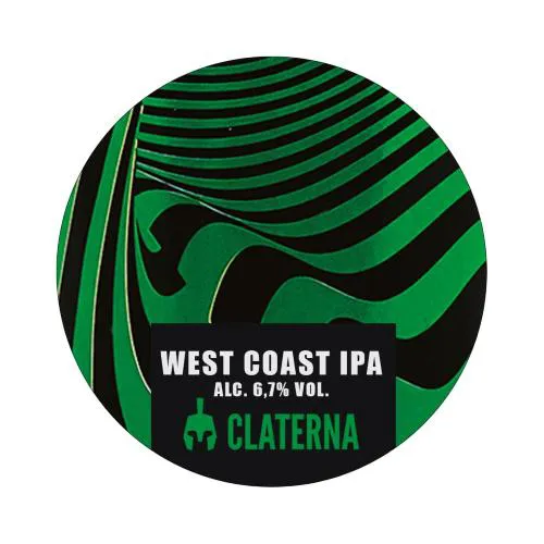 Claterna West Coast IPA Fusto 24 Lt. (baionetta)