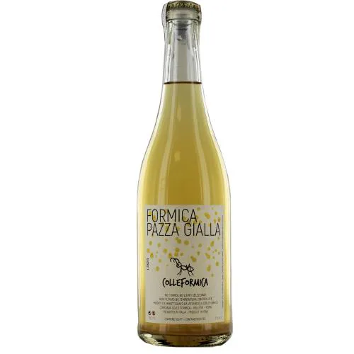 VINO Colleformica FORMICA PAZZA GIALLA 2025 75 Cl. (FRIZZANTE)