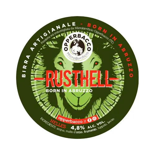 OpperBacco RustHell Fusto 24 Lt. (attacco baionetta)