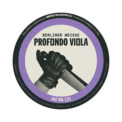 Wild Raccoon Profondo Viola Fusto 24 Lt.(baionetta)(con sacca)