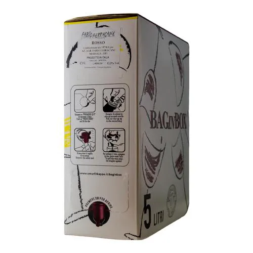 VINO Fabio Ferracane Vino Rosso Bag in Box 5 Lt.