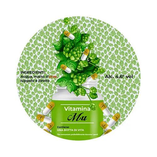 Mukkeller Vitamina Mu Fusto 24 Lt. (attacco baionetta)