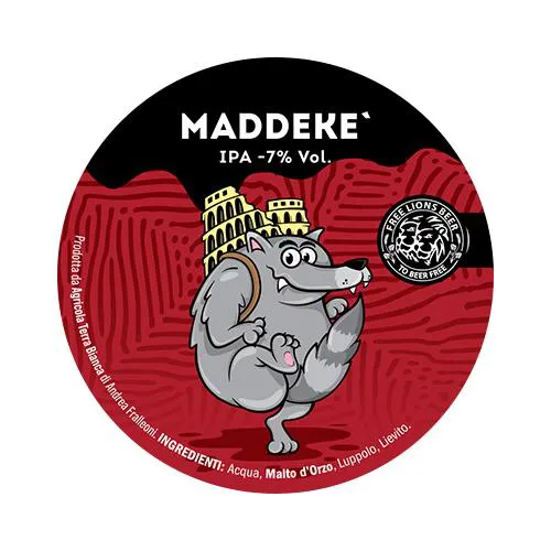 Free Lions Maddeke' Fusto 24 Lt. (baionetta)