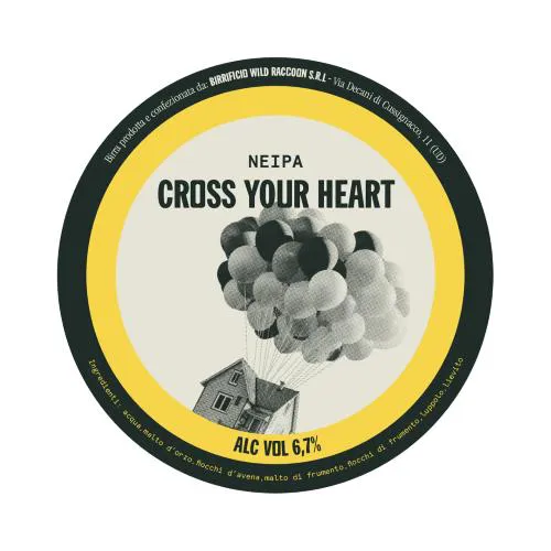 Wild Raccoon Cross Your Heart Fusto 24 Lt. (baionetta)(con sacca)