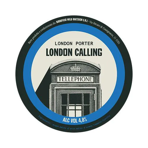 Wild Raccoon London Calling Fusto 24 Lt.(baionetta)(con sacca)