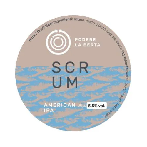 Podere La Berta Scrum American IPA Fusto 24 Lt. (baionetta)