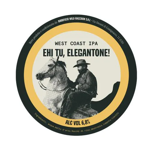 Wild Raccoon Ehi Tu Elegantone Fusto 24 Lt.(baionetta)(con sacca)