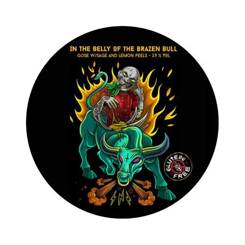Boia Brewing In The Belly Of The Brazen Bull Fusto 24 Lt. (baionetta)(Gluten Free)(collab. Renton)