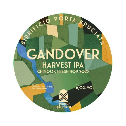 Birrificio Porta Bruciata Gandover 2025 Fusto 20 Lt. (baionetta)