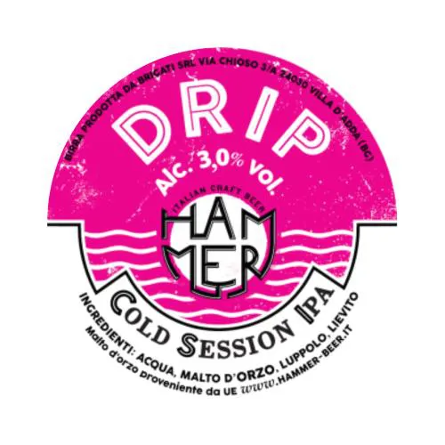Hammer Drip Fusto 24 Lt. (baionetta)