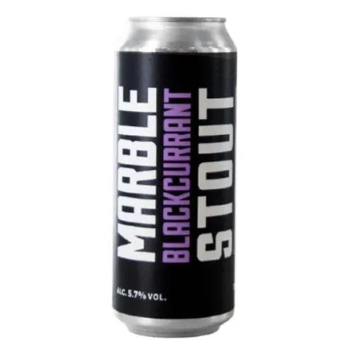 Marble Blackcurrant Stout 50 Cl. (can)