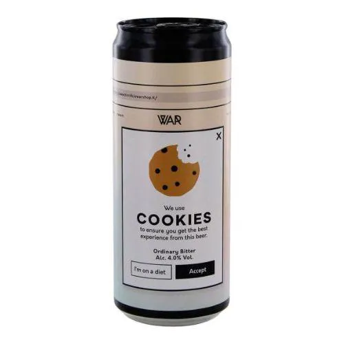 War Cookies Bitter 33 Cl. (can)