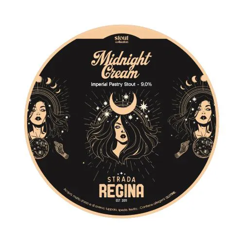 Strada Regina Midnight Cream Fusto 24 Lt. (baionetta)