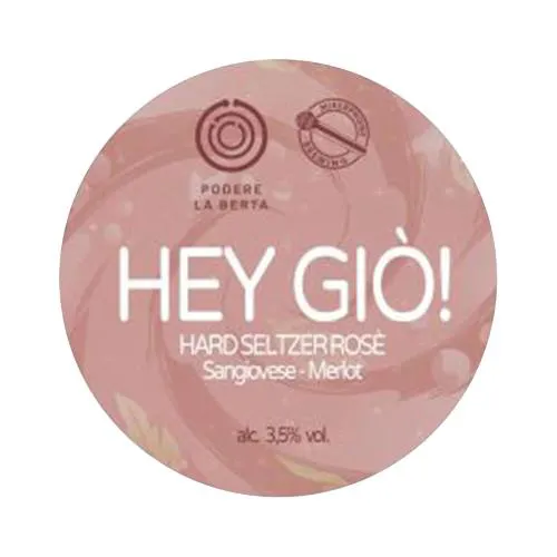 Podere La Berta Hard Seltzer Hey Gio' Fusto 24 Lt. (baionetta)
