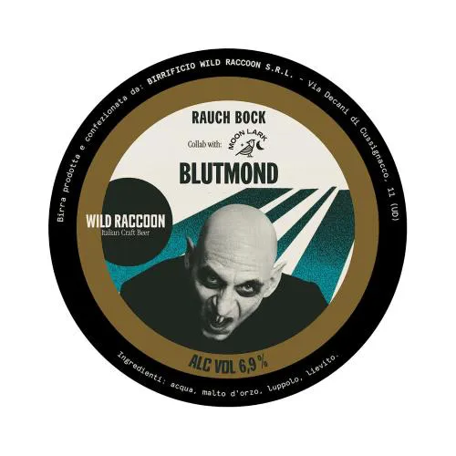 Wild Raccoon Blutmond Fusto 24 Lt.(baionetta)(con sacca)(collab. Moon Lark)
