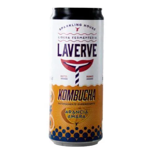 Laverve Kombucha Arancia Amara 33 Cl. (can)