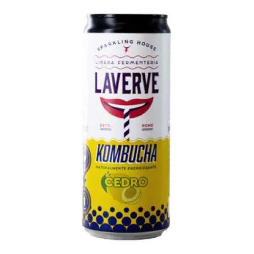 Laverve Kombucha Cedro 33 Cl. (can)