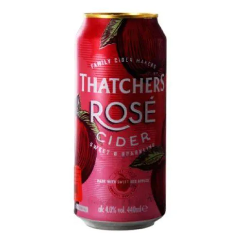 Thatchers Rosè Sweet Sparkling 44 Cl. (can) (Gluten Free)
