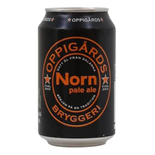 Oppigards Bryggeri Norn Pale Ale 33 Cl. (lattina)