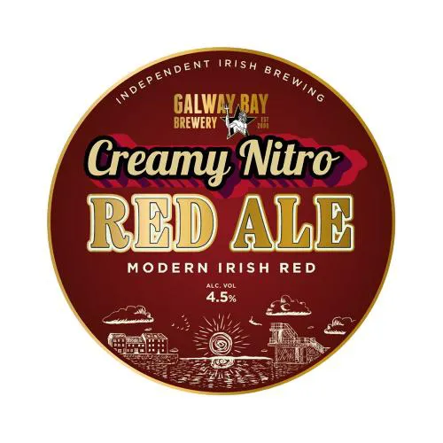 Galway Bay Cream Red Bay Ale Nitro fusto 30 Lt. KeyKeg