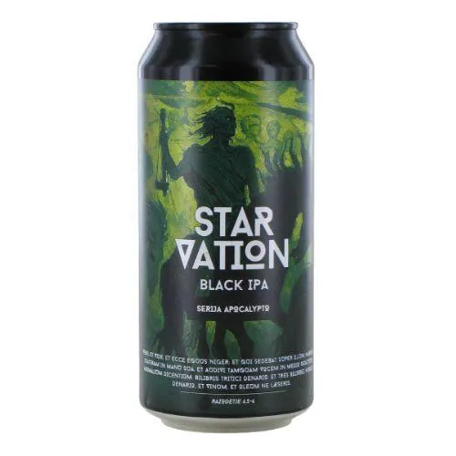 Reservoir Dogs Starvation Black IPA 44 Cl. (can)(Top 50 Ratebeer)