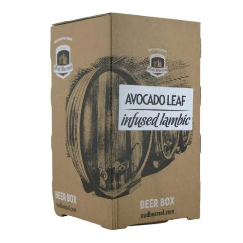 Oud Beersel Avocado Leaf Infused Lambic bag in box 3,1 Lt.