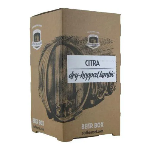 Oud Beersel Citra Dry Hopped Lambic bag in box 3,1 Lt.