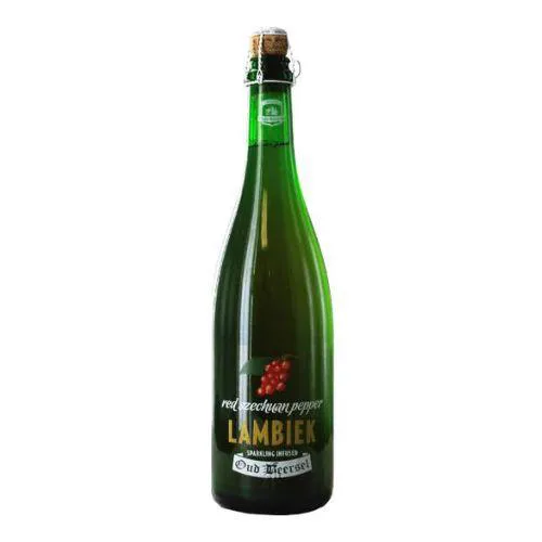 Oud Beersel Red Szechuan Pepper Sparkling Infused Lambiek 75 Cl.