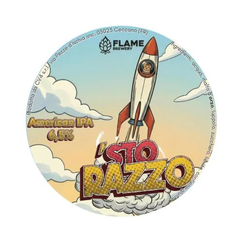 Flame Brewing Sto Razzo Fusto 24 Lt. (baionetta)