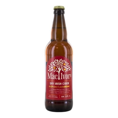 Mac Ivors Traditional Dry Cider 50 Cl. (Gluten Free)