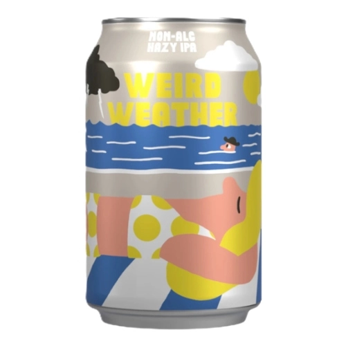 Mikkeller Weird Weather Hazy IPA 33 Cl. (lattina)(Alcohol Free)