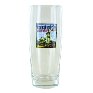 Bicchiere Augustiner Oktoberfest Willy Becher 50 Cl.