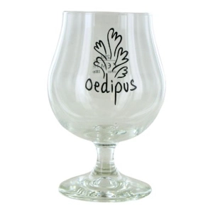 Bicchiere Oedipus Luttich Nero 25 Cl.