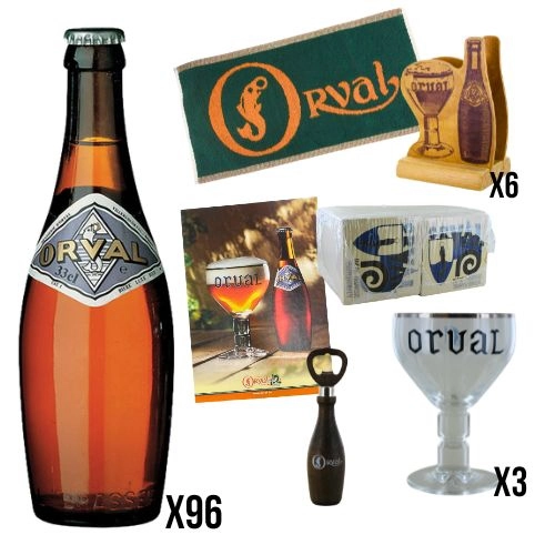 Promo Orval birre + kit Orval misto
