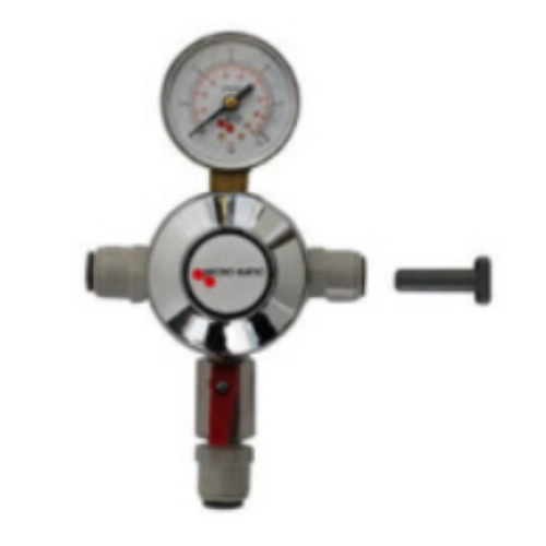Mm Co2 Secondary Regulator 1 Way, Premium, Outlet 1 X Jg 3/8 And Sov, Inlet Jg 3/8, 0-6/4 Bar (792-396)