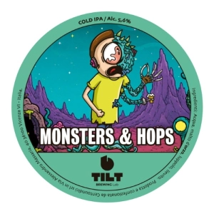 Tilt Monster & Hops Cold IPA Fusto 24 Lt. (baionetta)