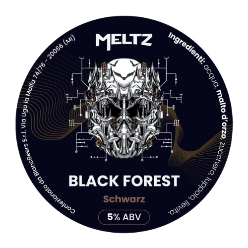 Meltz Black Forest Fusto 24 Lt. (baionetta)