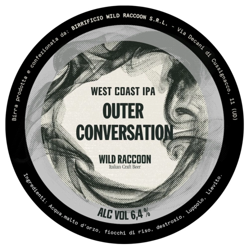 Wild Raccoon Outer Conversation Fusto 24 Lt.(baionetta)(con sacca)