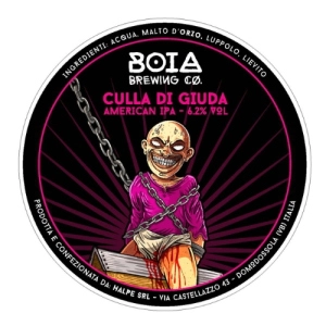 Boia Brewing Culla di Giuda American IPA Fusto 24 Lt. (baionetta)